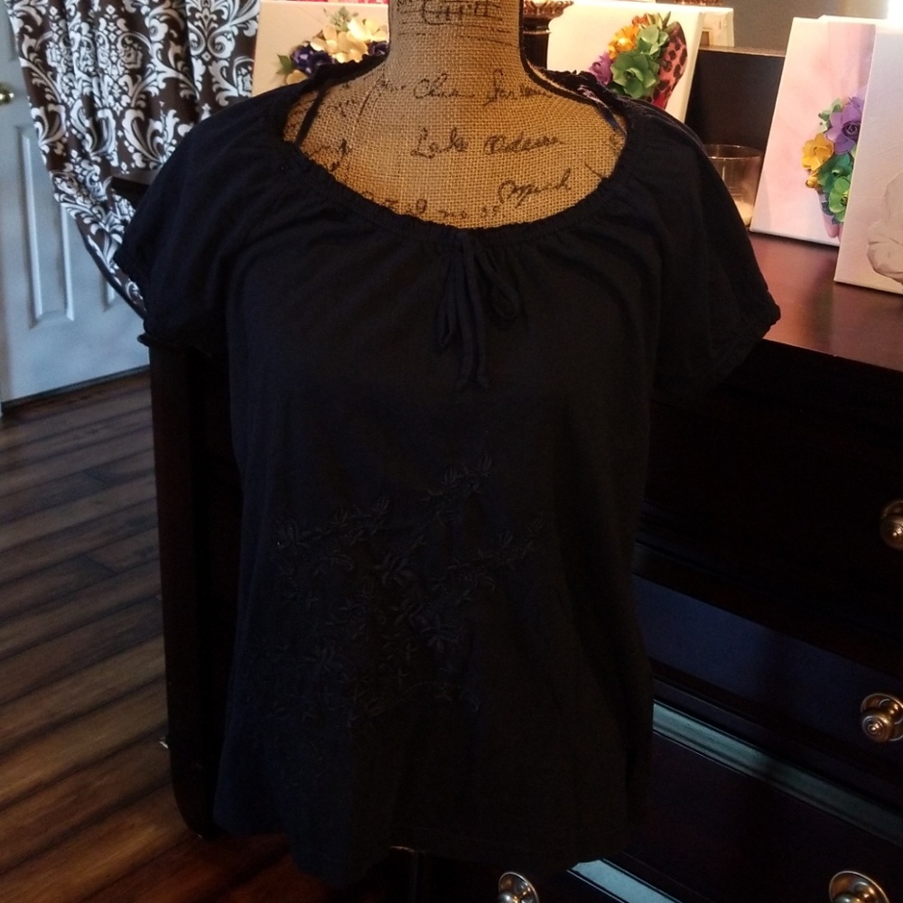 Knit blouse